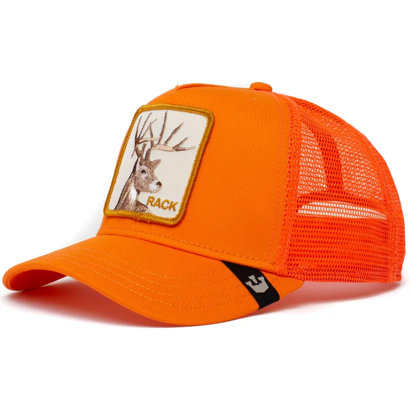 petten-gebogen-oranje-snapback-the-deer-rack-the-farm-van-goorin-bros petten-gebogen-oranje-snapback-the-deer-rack-the-farm-van-goorin-bros