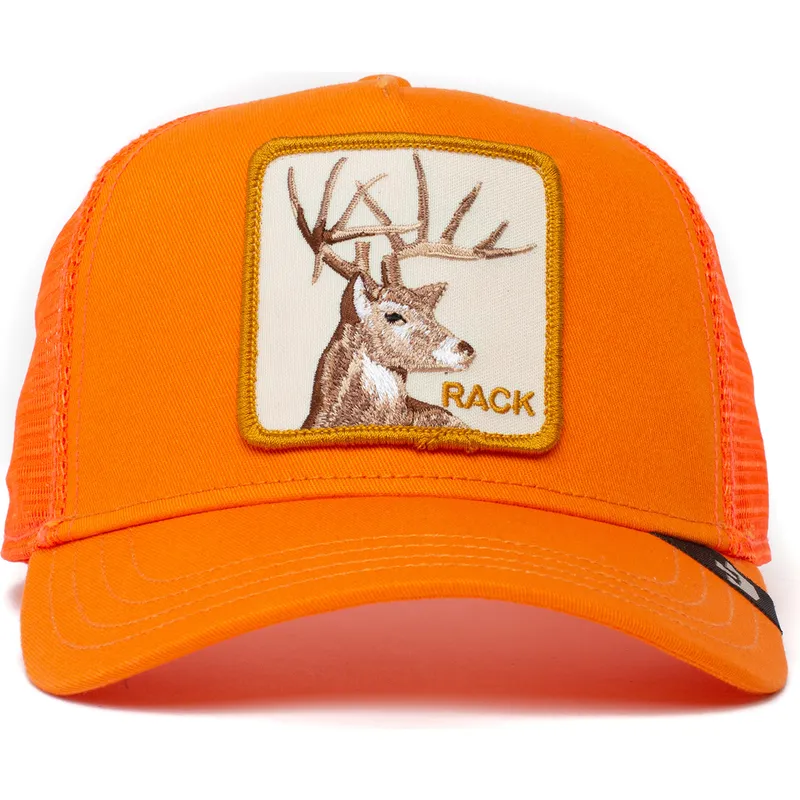 petten-gebogen-oranje-snapback-the-deer-rack-the-farm-van-goorin-bros petten-gebogen-oranje-snapback-the-deer-rack-the-farm-van-goorin-bros