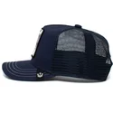 petten-gebogen-marineblauw-snapback-voor-kinderen-sticky-bandit-the-farm-van-goorin-bros