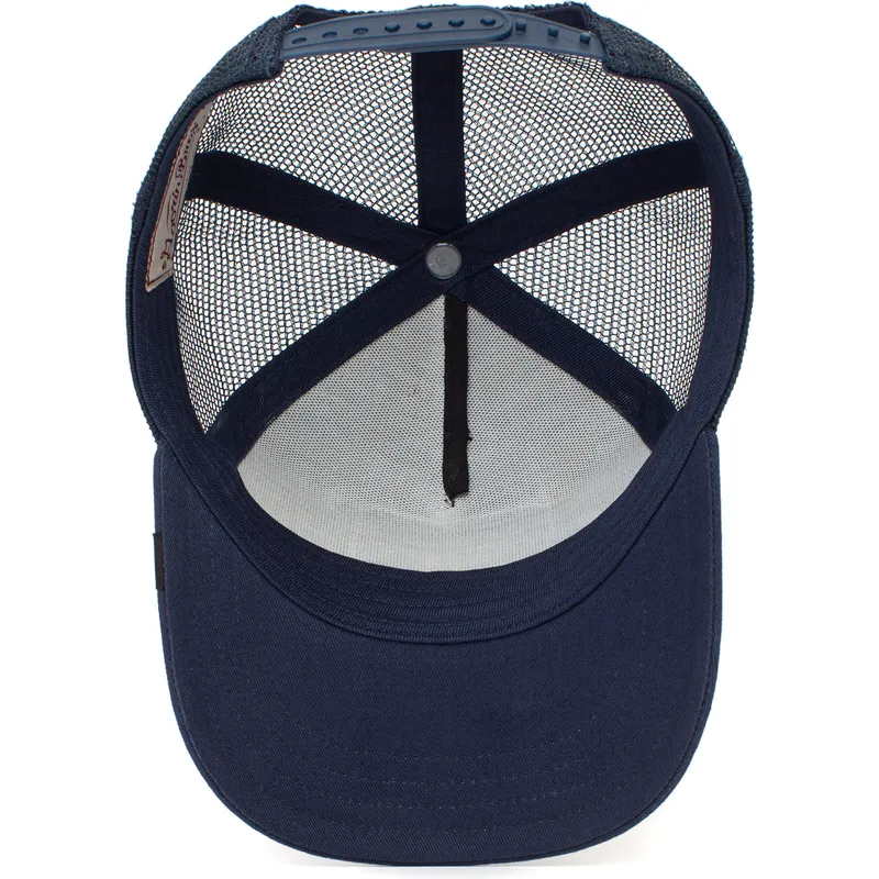 petten-gebogen-marineblauw-snapback-voor-kinderen-sticky-bandit-the-farm-van-goorin-bros
