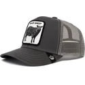 petten-gebogen-grijs-snapback-voor-kinderen-black-sheep-sheepie-the-farm-van-goorin-bros