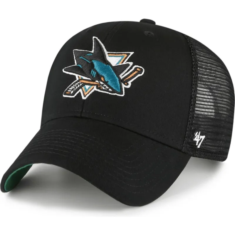petten-gebogen-zwart-snapback-mvp-branson-van-san-jose-sharks-nhl-van-47-brand petten-gebogen-zwart-snapback-mvp-branson-van-san-jose-sharks-nhl-van-47-brand