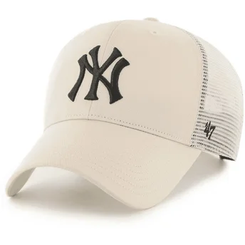 Petten gebogen beige snapback MVP Branson van New York Yankees MLB van 47 Brand