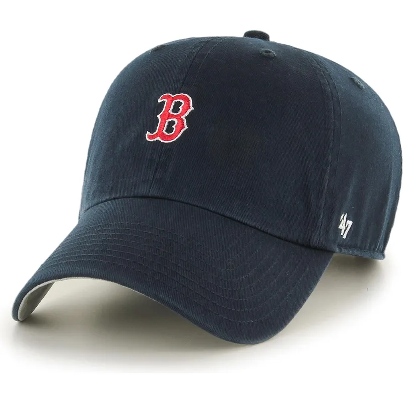 petten-gebogen-marineblauw-verstelbaar-clean-up-base-runner-van-boston-red-sox-mlb-van-47-brand petten-gebogen-marineblauw-verstelbaar-clean-up-base-runner-van-boston-red-sox-mlb-van-47-brand