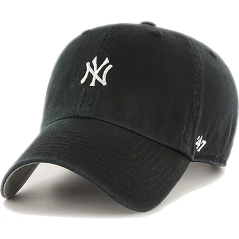 Petten gebogen zwart verstelbaar Clean Up Base Runner van New York Yankees MLB van 47 Brand