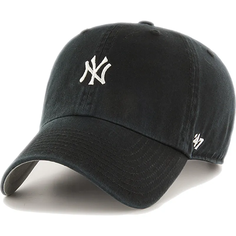 petten-gebogen-zwart-verstelbaar-clean-up-base-runner-van-new-york-yankees-mlb-van-47-brand