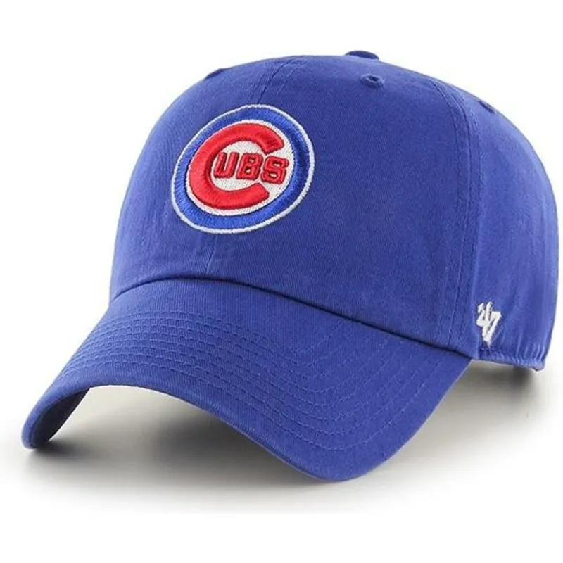 petten-gebogen-blauw-verstelbaar-clean-up-van-chicago-cubs-mlb-van-47-brand
