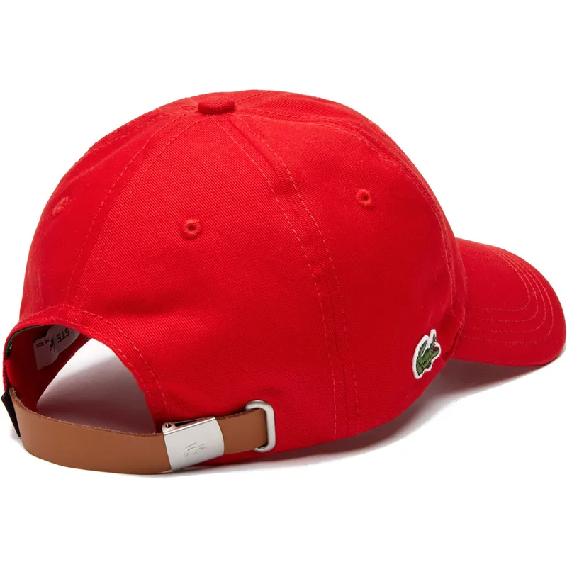 petten-gebogen-rood-verstelbaar-contrast-strap-van-lacoste