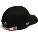petten-gebogen-zwart-verstelbaar-contrast-strap-van-lacoste