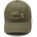 petten-gebogen-groen-verstelbaar-contrast-strap-oversized-crocodile-van-lacoste