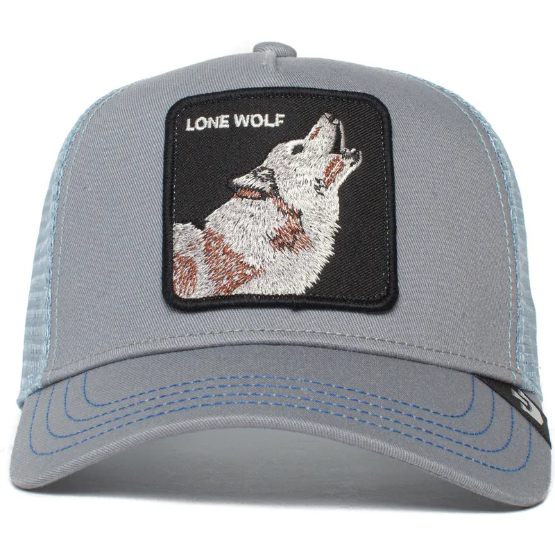 petten-gebogen-grijs-snapback-wolf-the-farm-van-goorin-bros petten-gebogen-grijs-snapback-wolf-the-farm-van-goorin-bros