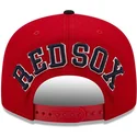 petten-plat-rood-snapback-9fifty-team-arch-van-boston-red-sox-mlb-van-new-era