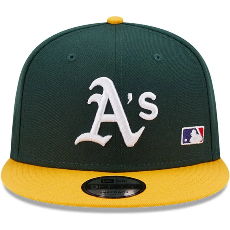 petten-plat-groen-snapback-9fifty-team-arch-van-oakland-athletics-mlb-van-new-era petten-plat-groen-snapback-9fifty-team-arch-van-oakland-athletics-mlb-van-new-era