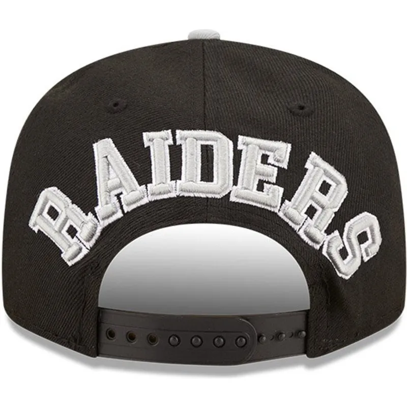 petten-plat-zwart-snapback-9fifty-team-arch-van-las-vegas-raiders-nfl-van-new-era
