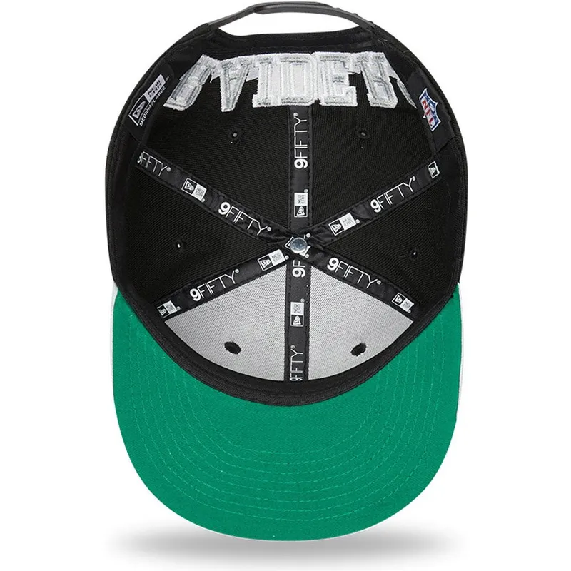 petten-plat-zwart-snapback-9fifty-team-arch-van-las-vegas-raiders-nfl-van-new-era