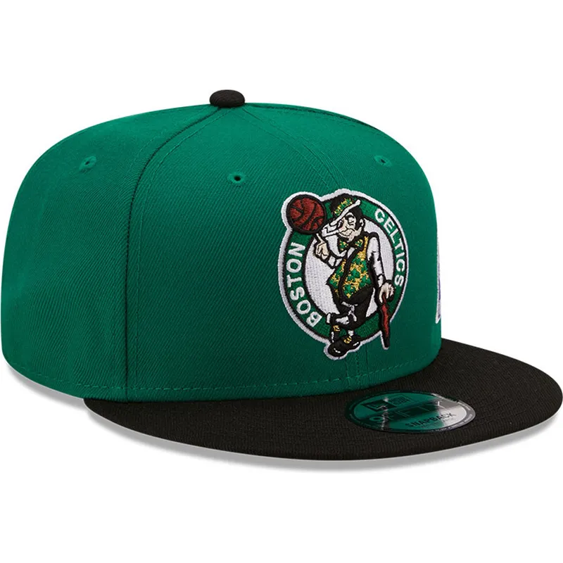 petten-plat-groen-snapback-9fifty-team-arch-van-boston-celtics-nba-van-new-era