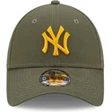 petten-gebogen-groen-verstelbaar-9forty-league-essential-van-new-york-yankees-mlb-van-new-era