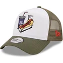 petten-gebogen-wit-snapback-a-frame-stadium-food-hot-dog-van-new-york-yankees-mlb-van-new-era