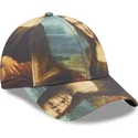 petten-gebogen-meerkleurig-verstelbaar-9forty-mona-le-louvre-van-new-era