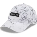 petten-gebogen-wit-verstelbaar-9forty-clear-marble-le-louvre-van-new-era