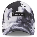 petten-gebogen-zwart-verstelbaar-9forty-cloud-le-louvre-van-new-era