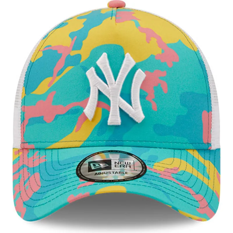 petten-gebogen-blauw-snapback-a-frame-camo-pack-van-new-york-yankees-mlb-van-new-era petten-gebogen-blauw-snapback-a-frame-camo-pack-van-new-york-yankees-mlb-van-new-era