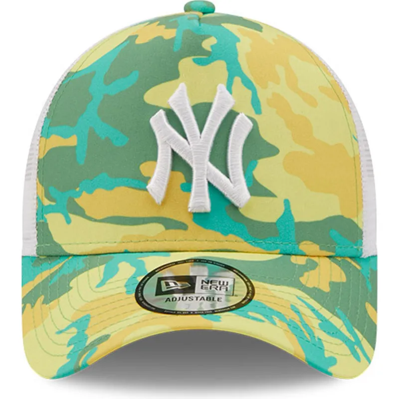 petten-gebogen-groen-snapback-a-frame-camo-pack-van-new-york-yankees-mlb-van-new-era