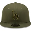 petten-plat-groen-snapback-9fifty-league-essential-van-los-angeles-dodgers-mlb-van-new-era