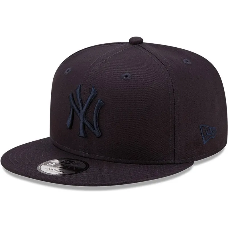 petten-plat-marineblauw-snapback-9fifty-league-essential-van-new-york-yankees-mlb-van-new-era petten-plat-marineblauw-snapback-9fifty-league-essential-van-new-york-yankees-mlb-van-new-era