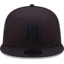 petten-plat-marineblauw-snapback-9fifty-league-essential-van-new-york-yankees-mlb-van-new-era