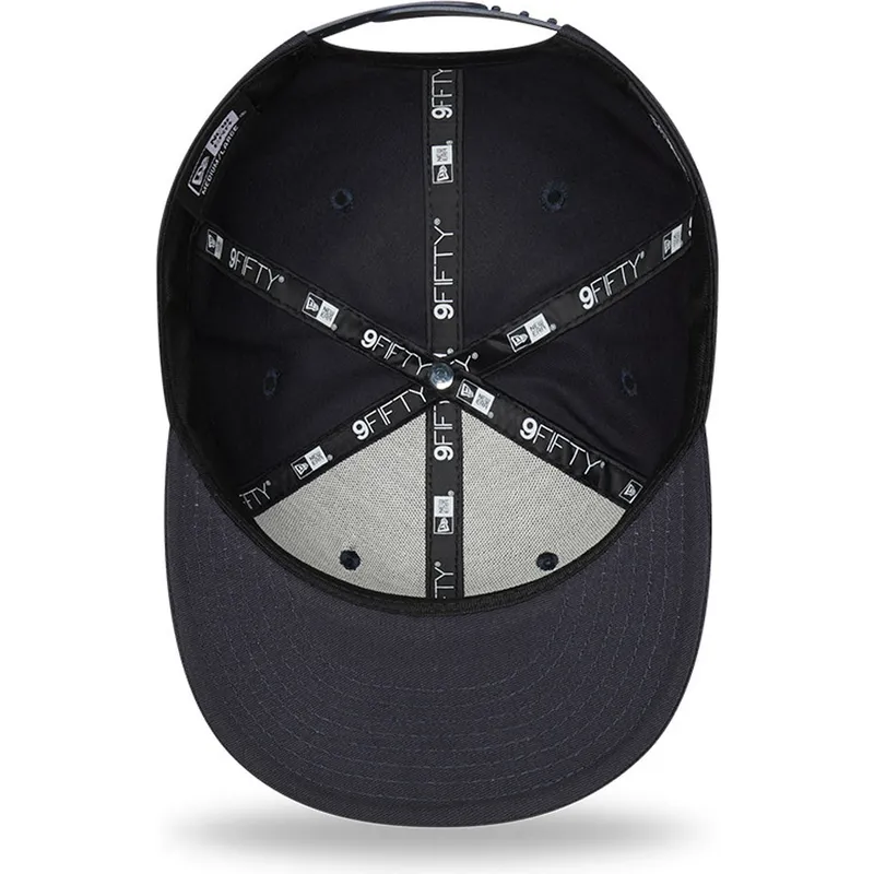 petten-plat-marineblauw-snapback-9fifty-league-essential-van-new-york-yankees-mlb-van-new-era petten-plat-marineblauw-snapback-9fifty-league-essential-van-new-york-yankees-mlb-van-new-era