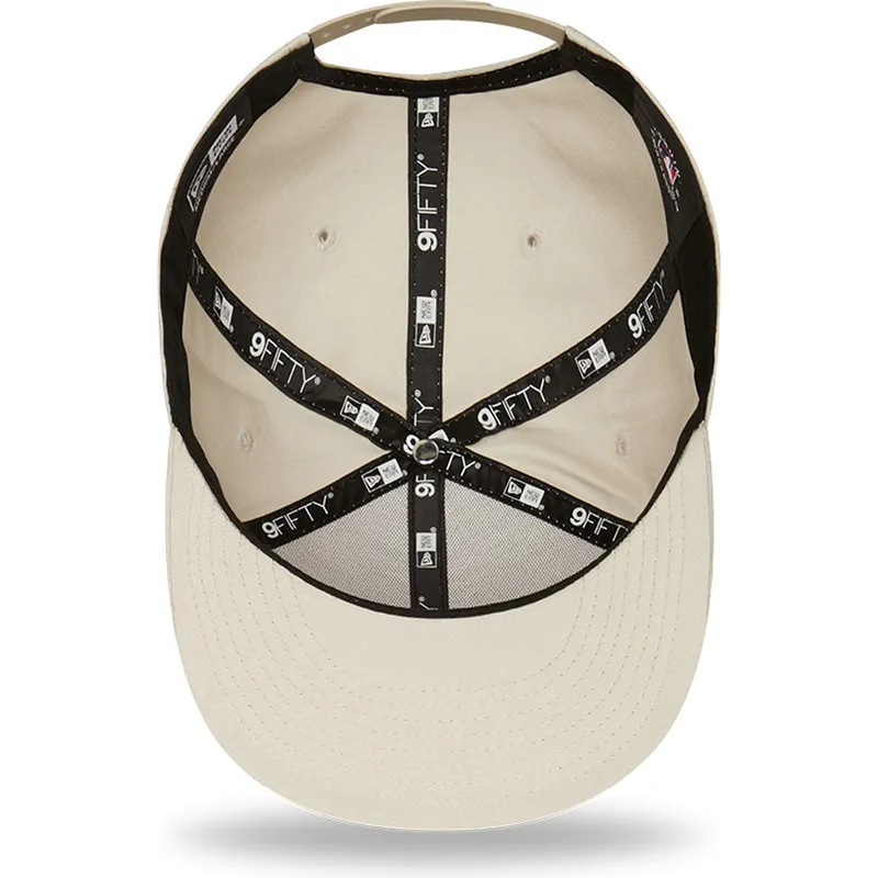 petten-plat-grijs-snapback-9fifty-league-essential-van-new-york-yankees-mlb-van-new-era
