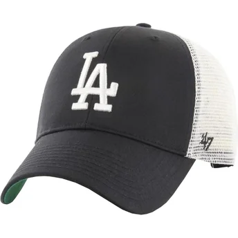 Petten gebogen zwart snapback MVP Branson van Los Angeles Dodgers MLB van 47 Brand