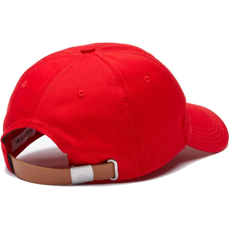 petten-gebogen-rood-verstelbaar-contrast-strap-oversized-crocodile-van-lacoste