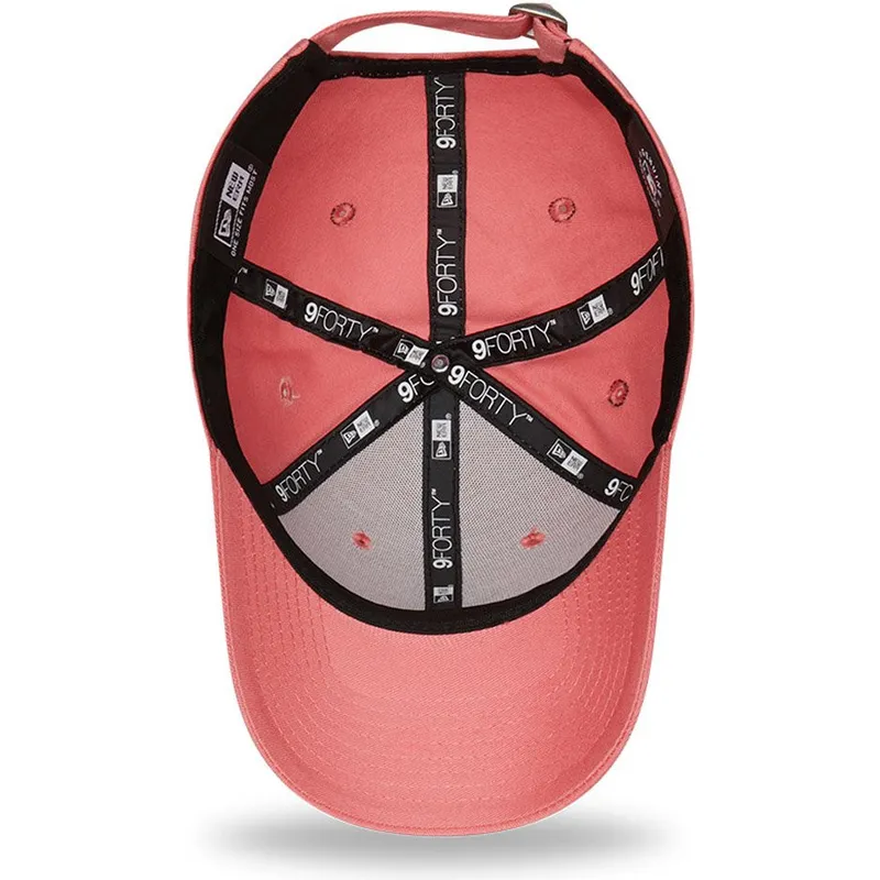 petten-gebogen-roze-verstelbaar-9forty-league-essential-van-new-york-yankees-mlb-van-new-era petten-gebogen-roze-verstelbaar-9forty-league-essential-van-new-york-yankees-mlb-van-new-era