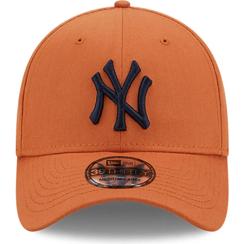 petten-gebogen-bruin-fitted-39thirty-league-essential-van-new-york-yankees-mlb-van-new-era