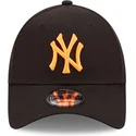 petten-gebogen-zwart-verstelbaar-9forty-neon-pack-van-new-york-yankees-mlb-van-new-era