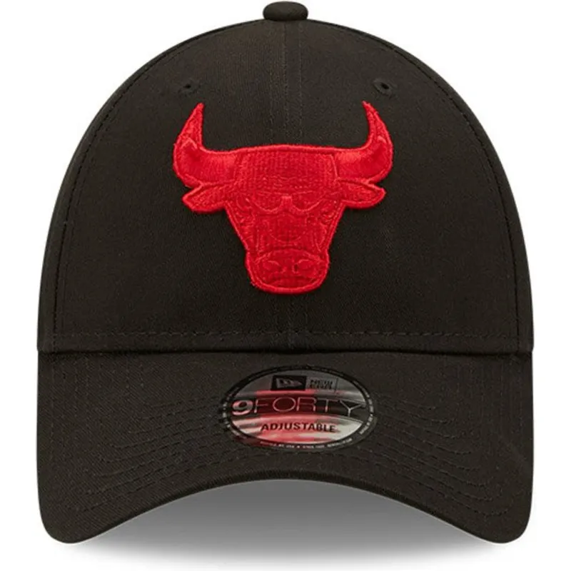 petten-gebogen-zwart-verstelbaar-9forty-neon-pack-van-chicago-bulls-nba-van-new-era