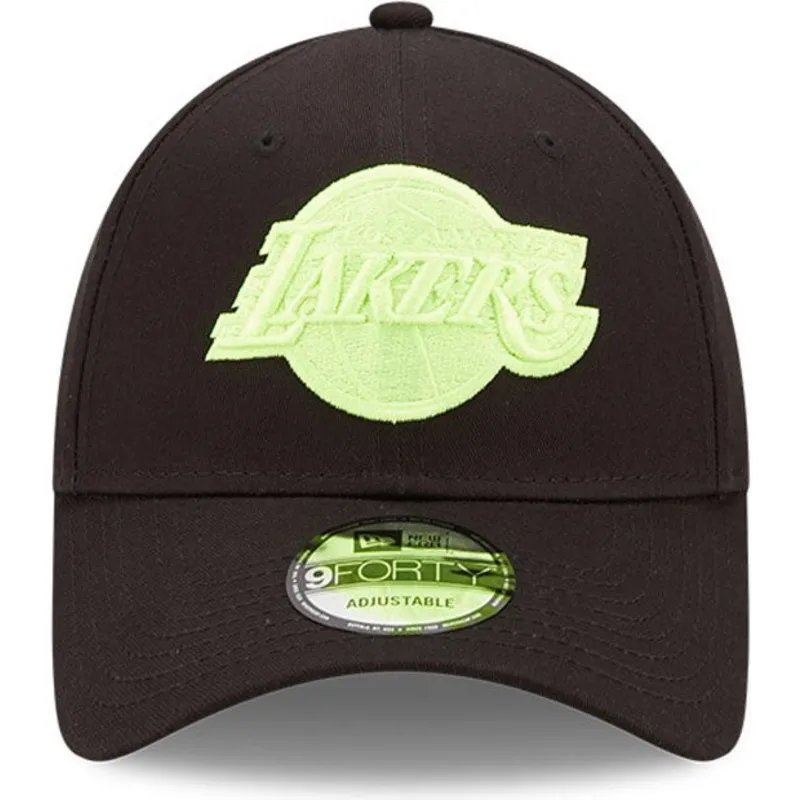 petten-gebogen-zwart-verstelbaar-9forty-neon-pack-van-los-angeles-lakers-nba-van-new-era petten-gebogen-zwart-verstelbaar-9forty-neon-pack-van-los-angeles-lakers-nba-van-new-era