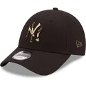petten-gebogen-zwart-verstelbaar-9forty-camo-infill-van-new-york-yankees-mlb-van-new-era