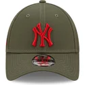 petten-gebogen-groen-verstelbaar-9forty-stadium-food-van-new-york-yankees-mlb-van-new-era