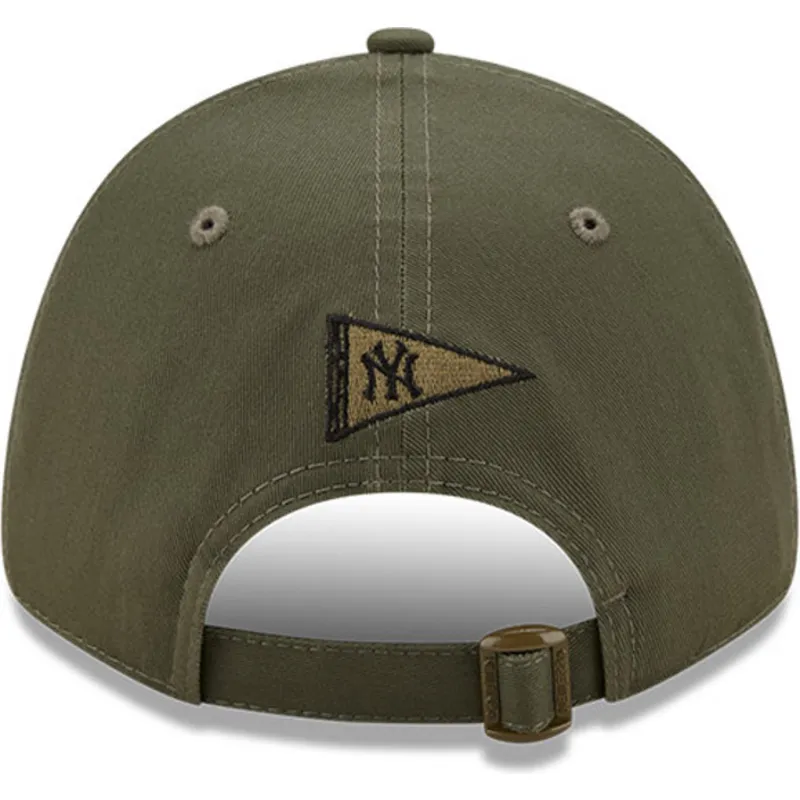 petten-gebogen-groen-verstelbaar-9forty-stadium-food-van-new-york-yankees-mlb-van-new-era