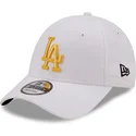 petten-gebogen-wit-verstelbaar-dorado-9forty-stadium-food-van-los-angeles-dodgers-mlb-van-new-era