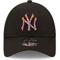petten-gebogen-zwart-verstelbaar-9forty-camo-infill-van-new-york-yankees-mlb-van-new-era