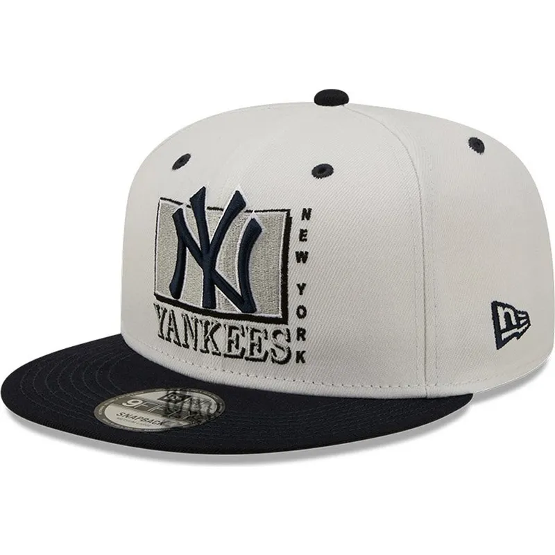 petten-plat-wit-snapback-9fifty-white-crown-van-new-york-yankees-mlb-van-new-era