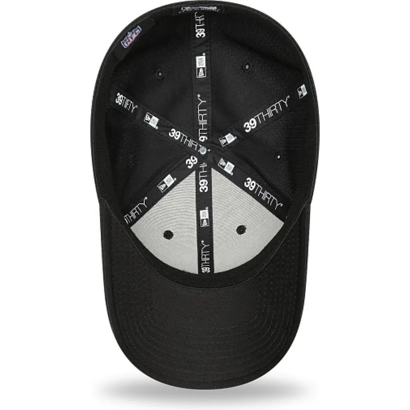 petten-gebogen-zwart-fitted-39thirty-diamond-era-van-las-vegas-raiders-nfl-van-new-era