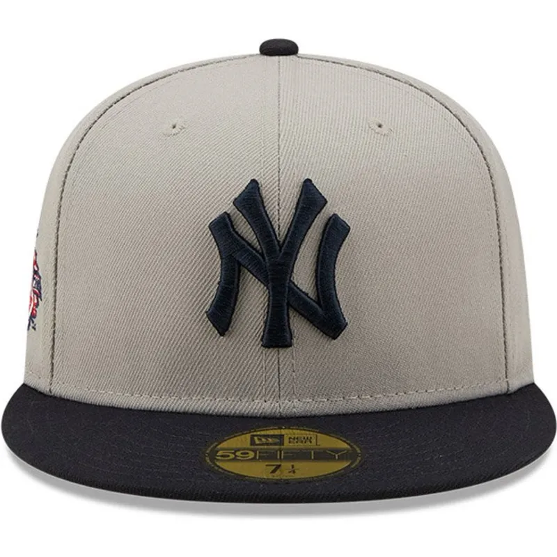petten-plat-grijs-fitted-59fifty-parche-lateral-van-new-york-yankees-mlb-van-new-era