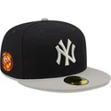 petten-plat-marineblauw-fitted-59fifty-parche-lateral-van-new-york-yankees-mlb-van-new-era