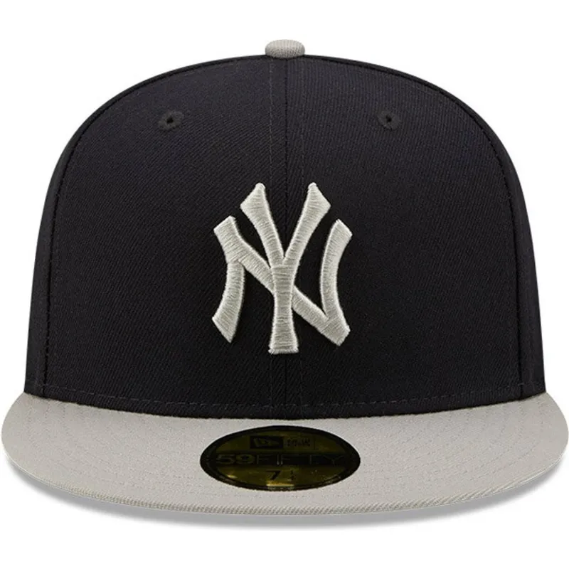 petten-plat-marineblauw-fitted-59fifty-parche-lateral-van-new-york-yankees-mlb-van-new-era