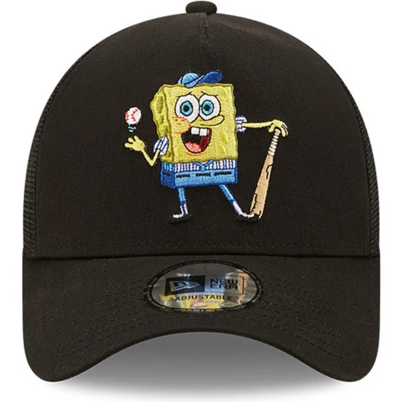 petten-gebogen-zwart-snapback-a-frame-sporty-van-spongebob-van-new-era petten-gebogen-zwart-snapback-a-frame-sporty-van-spongebob-van-new-era